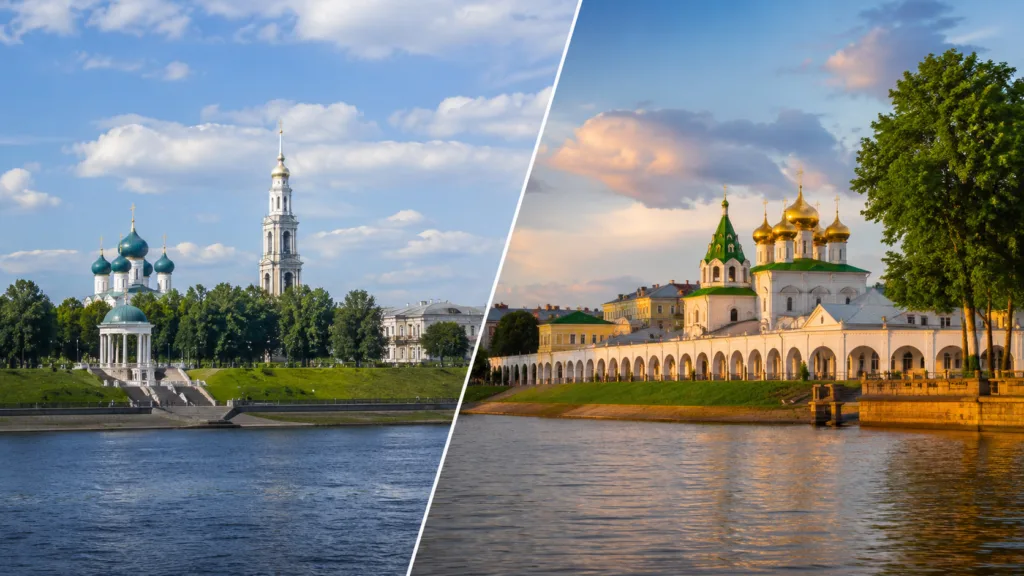 Ярославль и Кострома два разных характера Верхней Волги